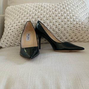 Black Patent Leather Jimmy Choo Heels